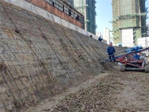 长丰建筑边坡支护